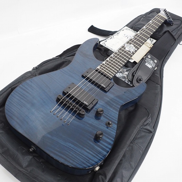 実際に弊社で買取させて頂いた★【美品】ESP バンドリ！コラボ BanG Dream! M-II ROSELIA SAYO 氷川紗夜モデル EMG搭載 エレキギター ギグケース付 