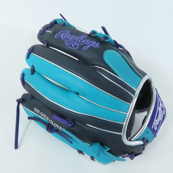 実際に弊社で買取させて頂いたRawlings/ローリングス HYPER TECH COLOR SYNC 軟式/内野手/右投げ用 グローブ GR4HTCN62 の画像 1枚目