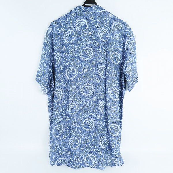 実際に弊社で買取させて頂いた【未使用】ETRO/エトロ ペイズリー柄 半袖シャツ 1K701-6508/3XLの画像 1枚目