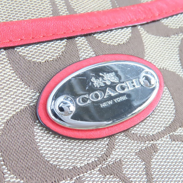実際に弊社で買取させて頂いたCOACH/コーチ シグネチャー ショルダーバッグの画像 6枚目