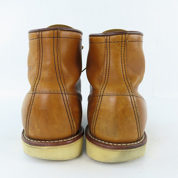 実際に弊社で買取させて頂いたRED WING/レッドウィング アイリッシュセッター モックトゥ ブーツ 875/US9の画像 1枚目