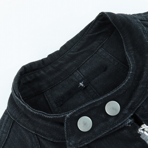 実際に弊社で買取させて頂いたNO ID. /NO ID. /ノーアイディジップアップ ノーカラーデニムジャケット/1の画像 5枚目