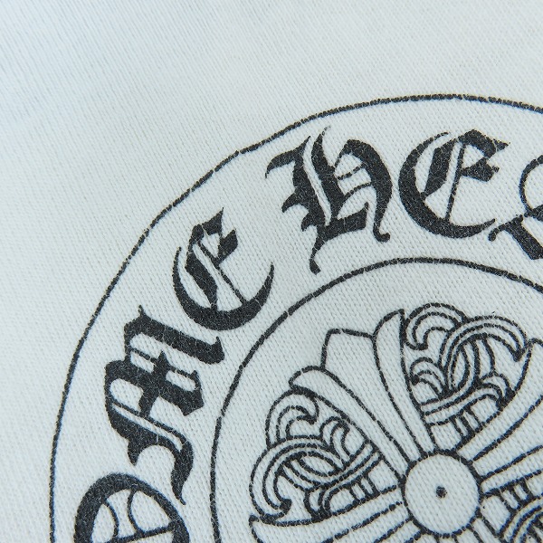 実際に弊社で買取させて頂いたCHROME HEARTS/クロムハーツ USA製 ダガー/ホースシュープリント 胸ポケット 半袖Tシャツ Lの画像 5枚目