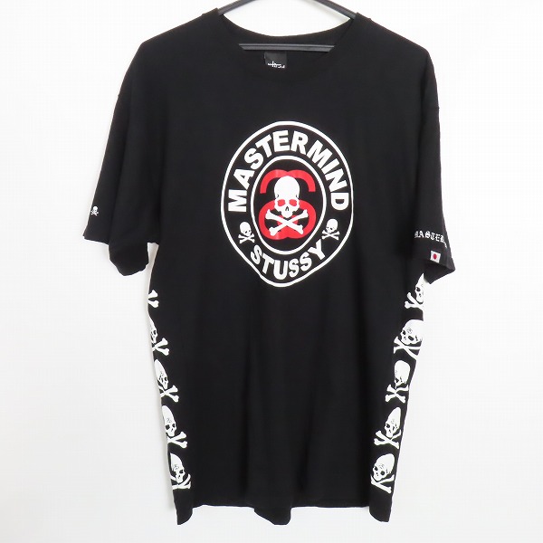 実際に弊社で買取させて頂いたmastermind JAPAN×STUSSY/マスターマインドジャパン×ステューシー サイドスカル 半袖Tシャツ L