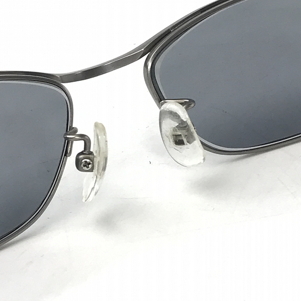 実際に弊社で買取させて頂いた999.9/フォーナインズ チタン 度入り 眼鏡/メガネフレーム/サングラス/アイウェア S-531Tの画像 3枚目