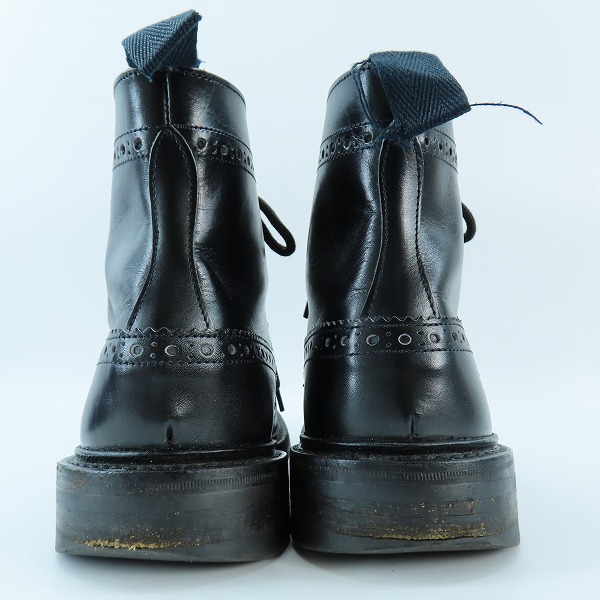 実際に弊社で買取させて頂いたTrickers/トリッカーズ  MOLTON/モールトン カントリーブーツ ウイングチップ M2508/8の画像 1枚目