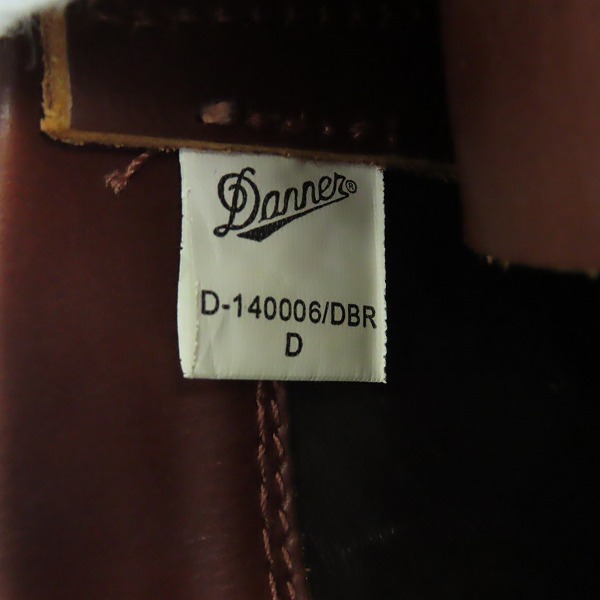 実際に弊社で買取させて頂いたDanner/ダナー レインブーツ レースアップブーツ D-140006/US8の画像 5枚目