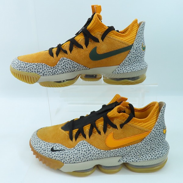 実際に弊社で買取させて頂いたNIKE/ナイキ LEBRON XVI LOW AC/レブロン16 ロー アトモス サファリ CD9471-800/27.5の画像 3枚目