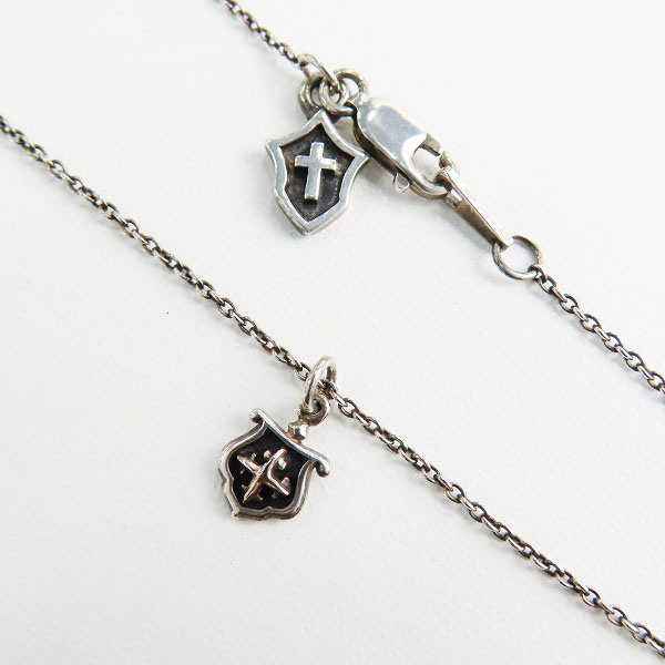 実際に弊社で買取させて頂いたLord Camelot/ロードキャメロット ロイヤルシルバー シールド クロス ネックレスチェーン/ペンダント