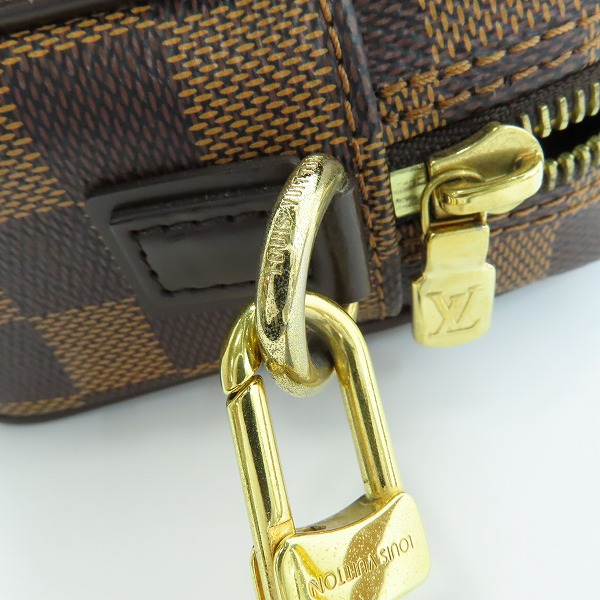 実際に弊社で買取させて頂いたLOUIS VUITTON/ルイヴィトン ダミエ ポシェット サンポール セカンドバッグ N41219 の画像 6枚目