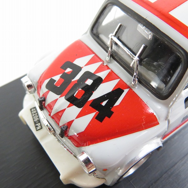 実際に弊社で買取させて頂いたbrumm/ブルム 1/43 FIAT ABART 1000 berlina TRENTO BONDONE 1971 ＃384/フィアット アバルト ミニカーの画像 6枚目