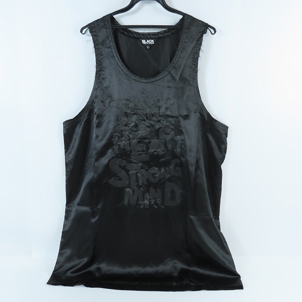 実際に弊社で買取させて頂いたBLACK COMME des GARCONS/ブラック コムデギャルソン AD2022 グラフィック タンクトップ 1J-B018/L