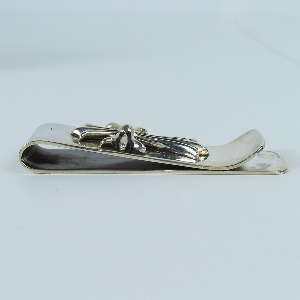 実際に弊社で買取させて頂いた【インボイス原本】CHROME HEARTS/クロムハーツ MNY CLIP SML CH CRS/スモールCH クロス マネークリップの画像 3枚目