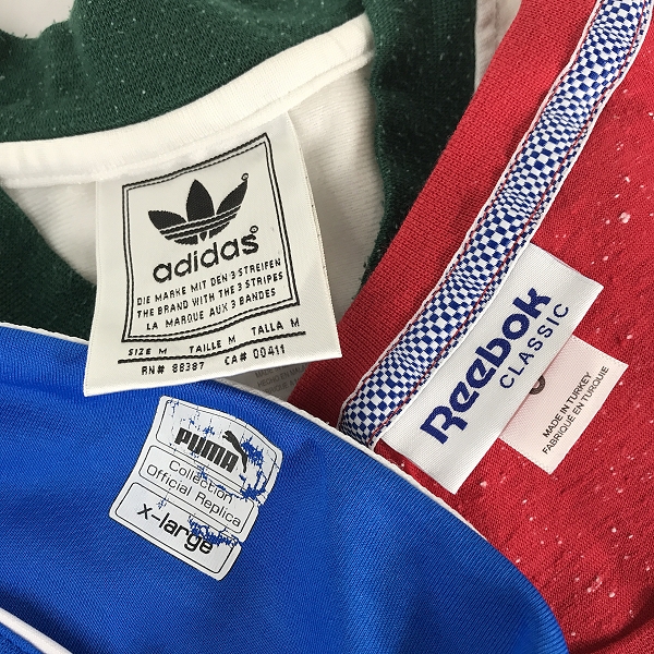 実際に弊社で買取させて頂いた【おまとめ】プーマ/アディダス/リーボック 等 ユニフォーム/Tシャツ/トレーニングウェア 他の画像 1枚目