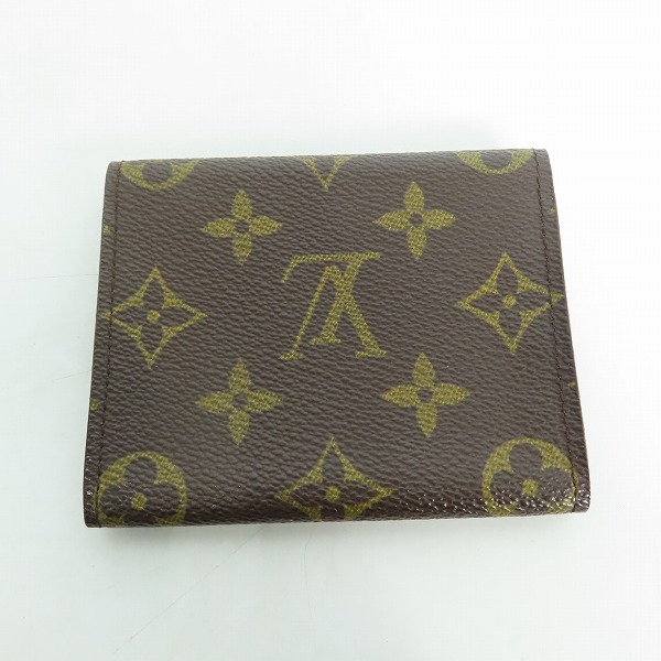 実際に弊社で買取させて頂いたLOUIS VUITTON/ルイヴィトン モノグラム アンヴェロップ カルト ドゥ ヴィジット カードケース/M62920の画像 1枚目