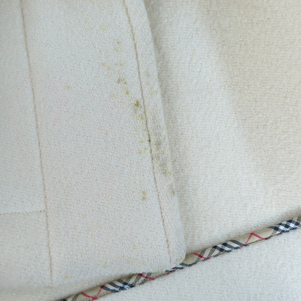 実際に弊社で買取させて頂いたBURBERRY BLUE LABEL/バーバリーブルーレーベル ウールダッフルコート/Lの画像 8枚目