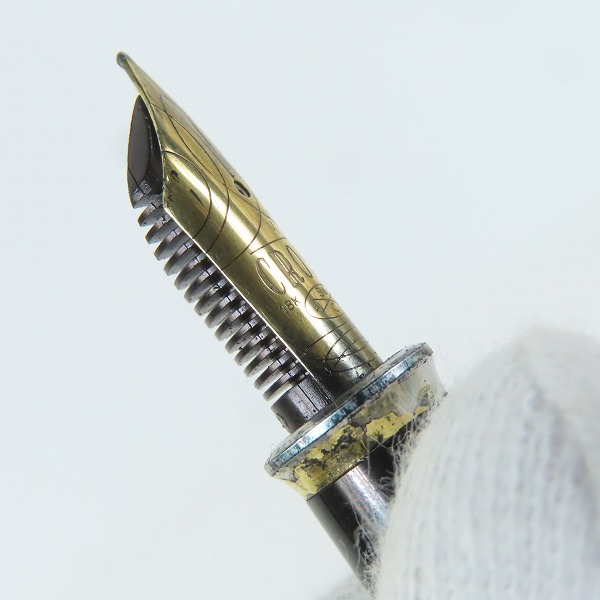 実際に弊社で買取させて頂いたCROSS/クロス ペン先 18K/750 万年筆　ゴールドの画像 8枚目