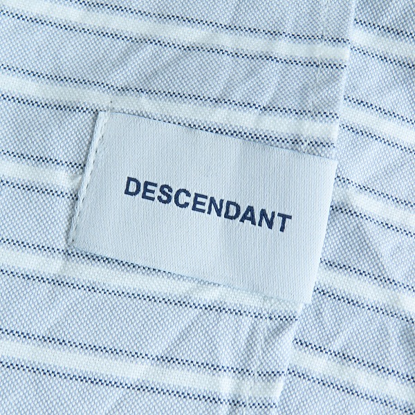 実際に弊社で買取させて頂いたDESCENDANT/ディセンダント ストライプ コットン 半袖シャツ/2の画像 4枚目
