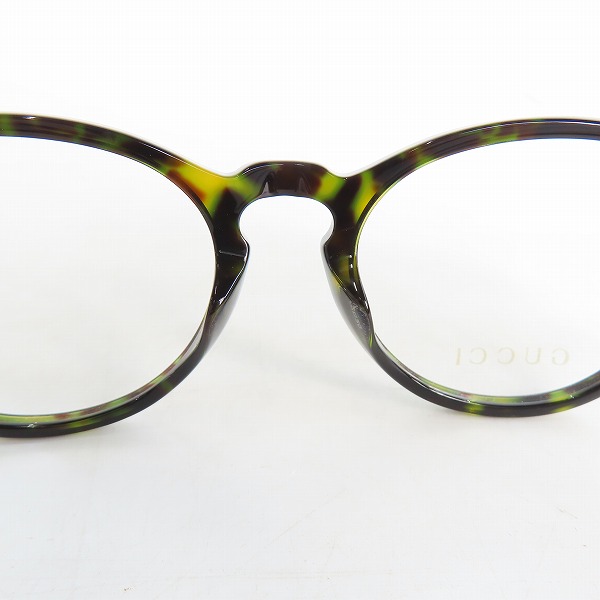 実際に弊社で買取させて頂いたGUCCI/グッチ メガネフレーム アイウェア GG0534OA-002の画像 3枚目