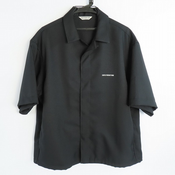 実際に弊社で買取させて頂いたCOOTIE/クーティー executed with pride ロゴ刺繍 オープンカラーシャツ/L