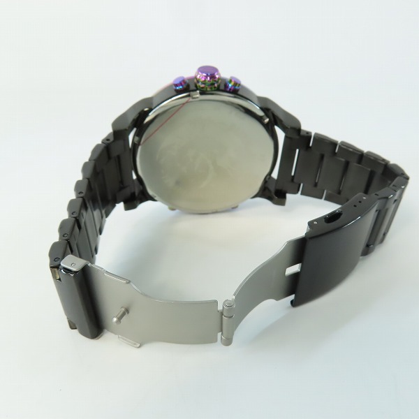 実際に弊社で買取させて頂いたDIESEL/ディーゼル Mr. Daddy 2.0 ミスターダディ 2.0 腕時計 アナログ クロノグラフ DZ-7436【動作未確認】の画像 3枚目