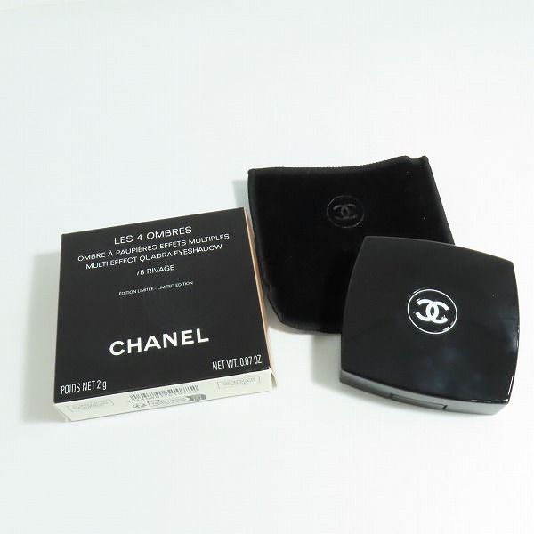 実際に弊社で買取させて頂いたCHANEL/シャネル レキャトルオンブル 78 リヴァージュ アイシャドウ 2gの画像 9枚目
