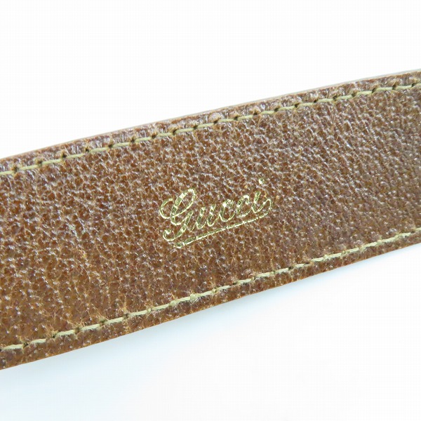 実際に弊社で買取させて頂いたGUCCI/グッチ GGキャンバス ニュージャッキー ショルダーバッグ 137335の画像 6枚目