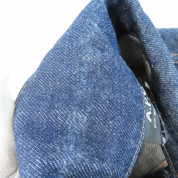 実際に弊社で買取させて頂いたA.P.C./アーペーセー RUE MADAME PARIS デニムジャケット/Gジャン/Mの画像 5枚目