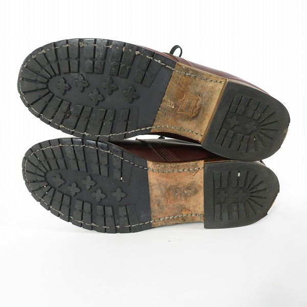 実際に弊社で買取させて頂いたRED WING/レッドウイング 9017 BECKMAN CHUKKA BOOTS ベックマンチャッカブーツ 9.5Dの画像 2枚目