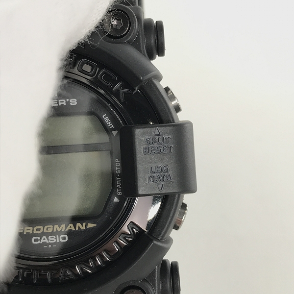 実際に弊社で買取させて頂いたG-SHOCK/G-ショック FROGMAN/フロッグマン MEN IN BLACK 2 DW-8200BM-1T【動作未確認】の画像 4枚目