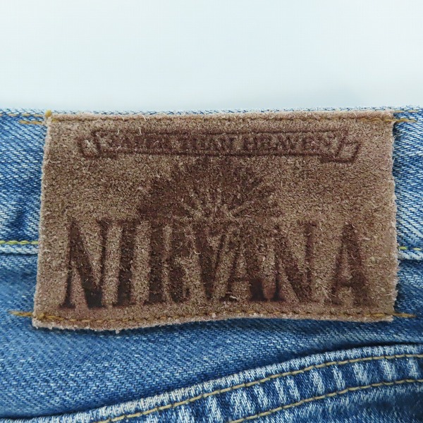 実際に弊社で買取させて頂いたHYSTERIC GLAMOUR×KURT COBAIN/ヒステリックグラマー×カートコバーン 10SS デニムパンツ 0202AP04/28の画像 2枚目