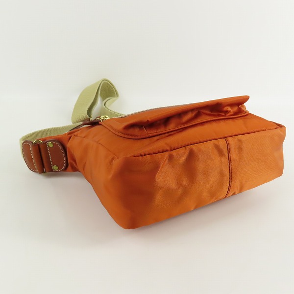 実際に弊社で買取させて頂いたFelisi/フェリージ 04-35 レザー×キャンバス ミニショルダーバッグの画像 2枚目