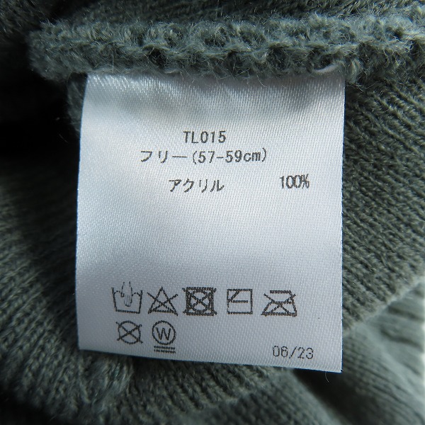 実際に弊社で買取させて頂いた【未使用】TaylorMade/テーラーメイド ツアービーニー ニットキャップ/フリー(57-59cm)の画像 7枚目