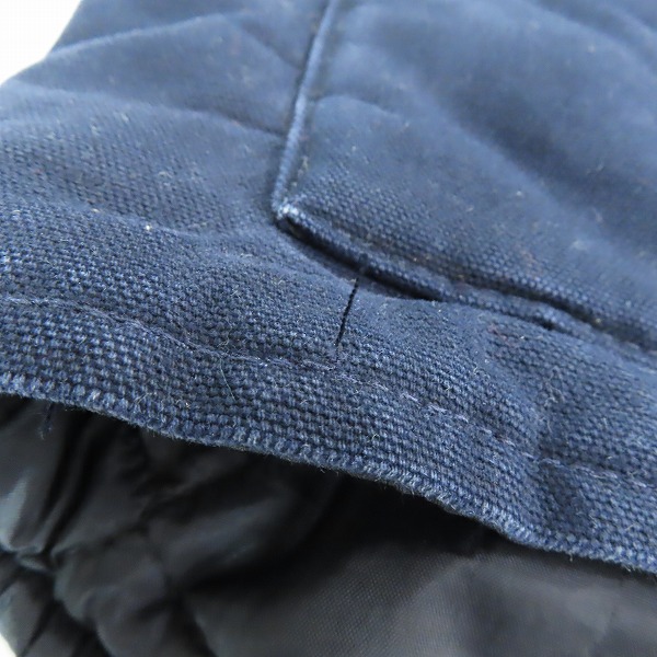 実際に弊社で買取させて頂いたCARHARTT/カーハート 中綿 ワークベスト ネイビー  XLの画像 6枚目