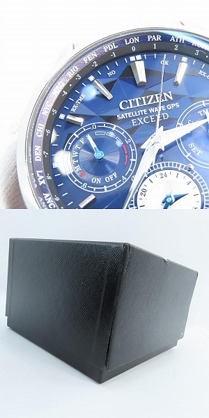 実際に弊社で買取させて頂いたCITIZEN/シチズン EXCEED/エクシード 世界限定600本 エールコレクション 腕時計 CC4030-58Lの画像 7枚目