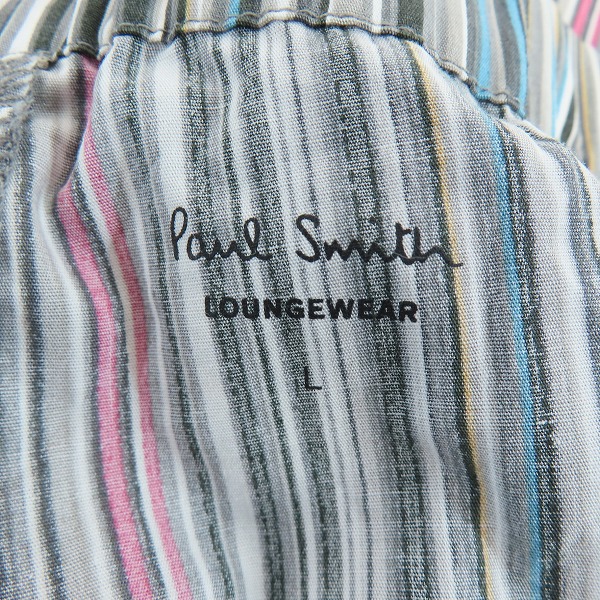 実際に弊社で買取させて頂いたPaul Smith/ポールスミス シグネチャーストライプ ロングパンツ 30-7809/Lの画像 4枚目