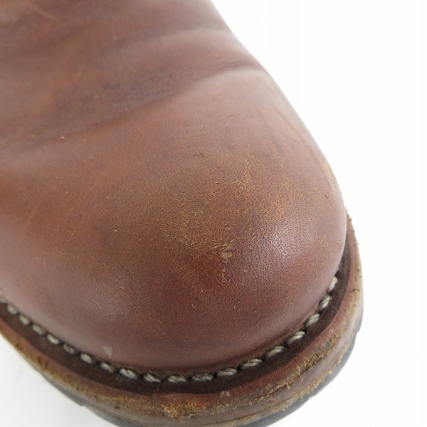 実際に弊社で買取させて頂いたRED WING/レッドウイング 9017 BECKMAN CHUKKA BOOTS ベックマンチャッカブーツ 9.5Dの画像 8枚目