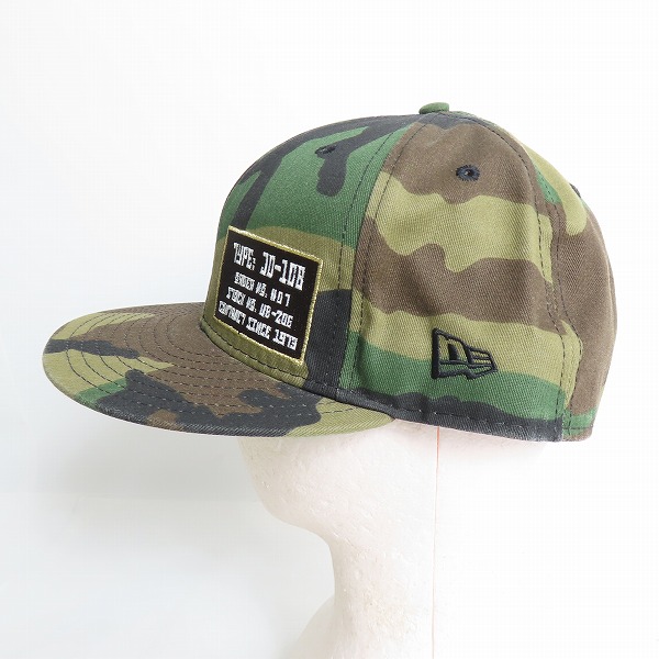 実際に弊社で買取させて頂いたNEW ERA×Timberland/ニューエラ×ティンバーランド 59FIFTY CAP カモフラ/迷彩 キャップ/帽子/8の画像 2枚目