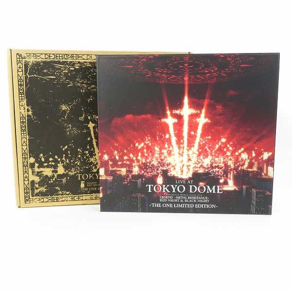 実際に弊社で買取させて頂いたBABYMETAL/ベビーメタル LIVE AT TOKYO DOME THE ONE LIMITED EDITION THE ONE会員限定 Blu-ray + CD