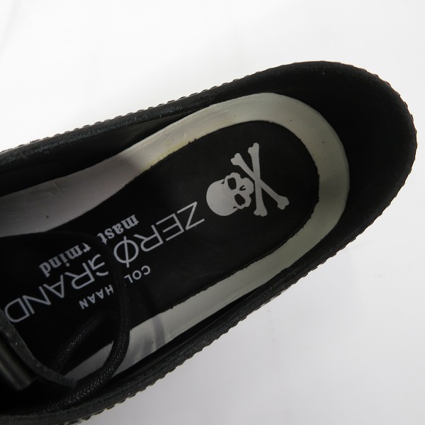 実際に弊社で買取させて頂いたCOLE HAAN×MASTERMIND/コールハーン×マスターマインド ZEROGRAND ウイングチップシューズ C22081/9の画像 4枚目