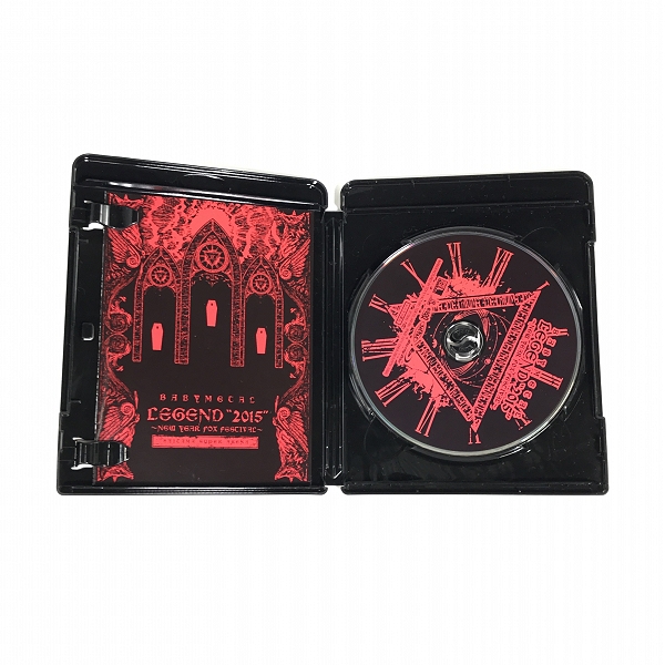 実際に弊社で買取させて頂いたBlu-ray/BD/ブルーレイ BABYMETAL/ベビーメタル LEGEND 2015 新春キツネ祭りの画像 2枚目