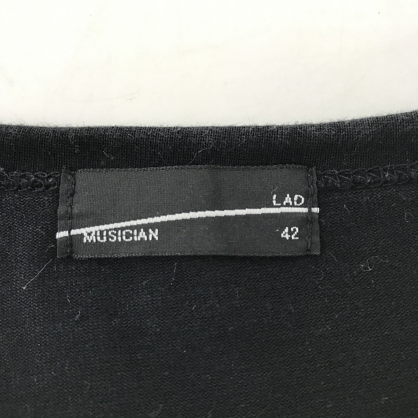 実際に弊社で買取させて頂いたLAD MUSICIAN/ラッドミュージシャン 16SS BIG T-SHIRT PERMANENT ROCKER/星条旗プリント 半袖Tシャツ 2116-731/42の画像 2枚目