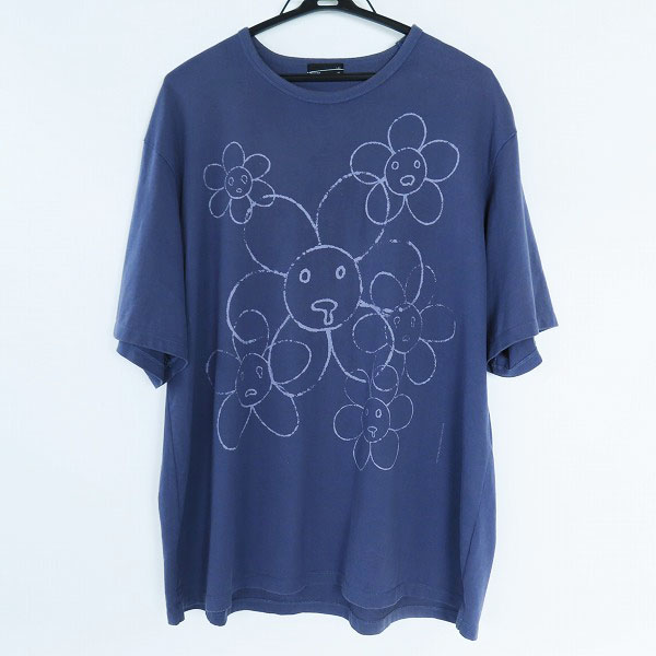 実際に弊社で買取させて頂いたLAD MUSICIAN/ラッドミュージシャン NIHILISM FLOWER BIG T-SHIRTS ニヒリズムフラワービッグTシャツ 2321-802 44