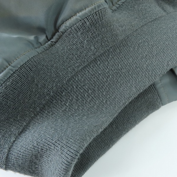 実際に弊社で買取させて頂いたBEAMS/ビームス ビッグフェードミリタリーブルゾン ヴィンテージ加工 11-18-0013-139/Sの画像 8枚目