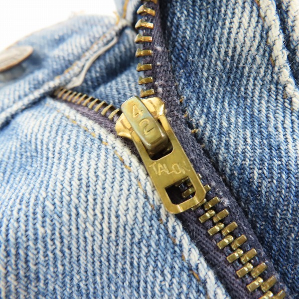 実際に弊社で買取させて頂いたLEVIS/リーバイス オレンジタブ 42TALON 刻印8 デニムパンツ 646-0917/30の画像 7枚目