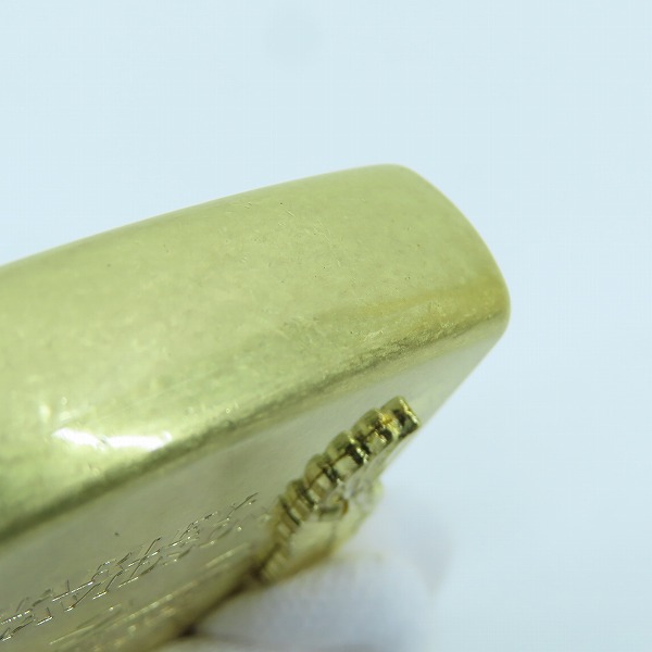 実際に弊社で買取させて頂いたZIPPO/ジッポー HARLEY DAVIDSON/ハーレーダビッドソン サイドメタル LIVE TO RIDE キーホルダー付 1996年製の画像 7枚目