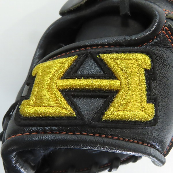 実際に弊社で買取させて頂いたHI GOLD/ハイゴールド NATURAL FLEX 己極 軟式 投手 右投げ用 グローブ OKG-6331の画像 3枚目