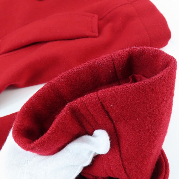 実際に弊社で買取させて頂いたBURBERRY BLUE LABEL/バーバリーブルーレーベル 裏地チェック ウールコート E1B06-491-15/38の画像 7枚目