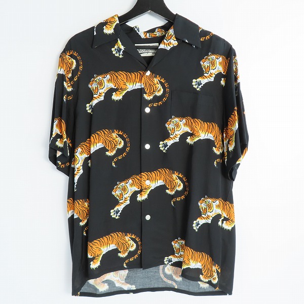 実際に弊社で買取させて頂いたWACKO MARIA/ワコマリア TIM LEHI ティムリーハイ S/S HAWAIIAN SHIRT 虎 アロハシャツ TIMLEHI-WM-HI23/S