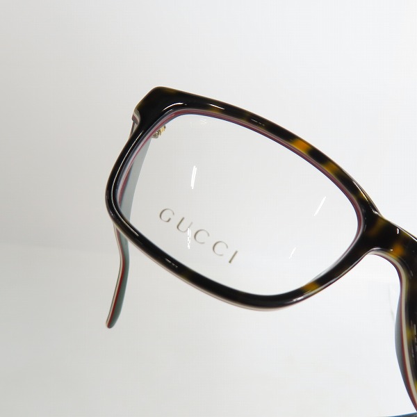 実際に弊社で買取させて頂いたGUCCI/グッチ メガネフレーム アイウェア GG0272O-006の画像 8枚目